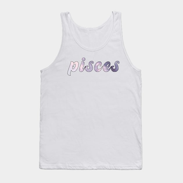 Pisces Sky Tank Top by lolsammy910